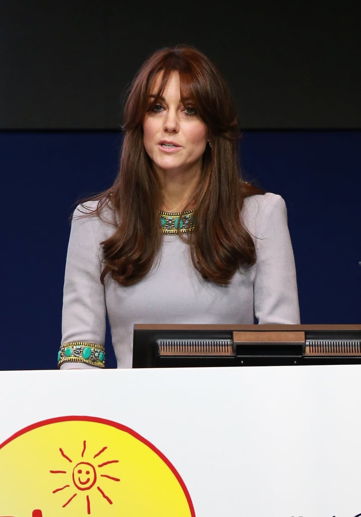 When she gave a speech about something she's passionate about.