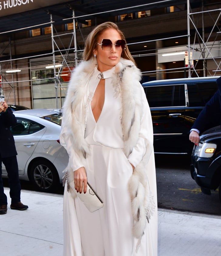 Jennifer Lopez's White Chanel Jumpsuit Dec. 2018 | POPSUGAR Fashion Photo 8