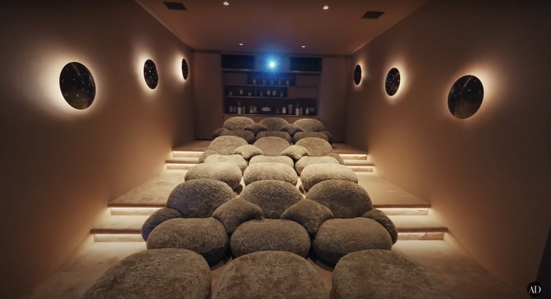 Chrissy Teigen and John Legend's Beverly Hills House: Cinema Room