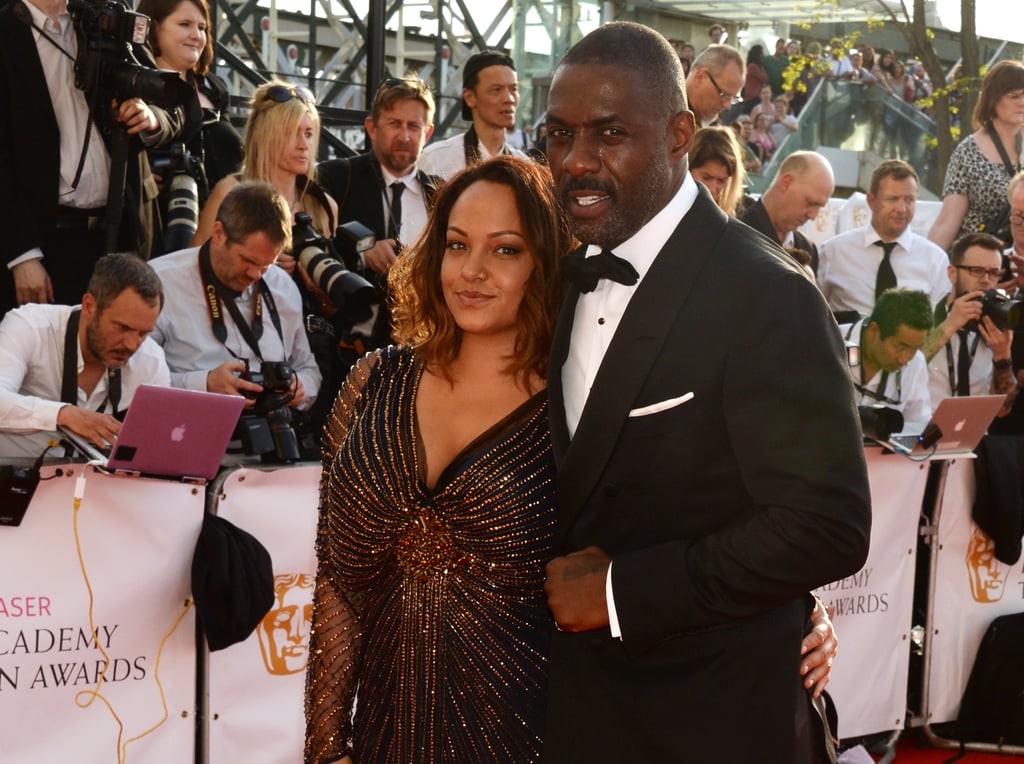 Idris Elba and Naiyana Garth at BAFTA Awards May 2016