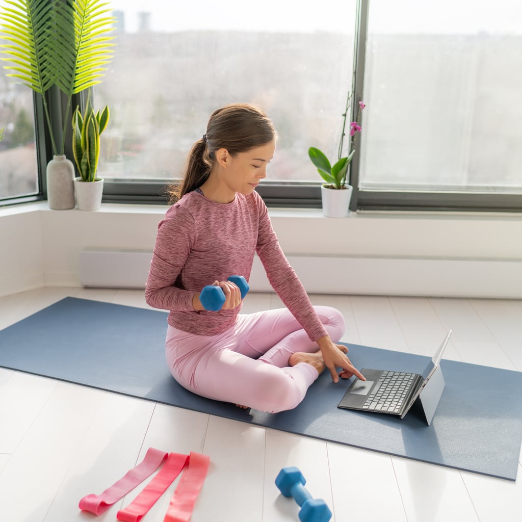 تمارين منزلية للجزء العلوي من الجسم مع أوزان الدامبل Popsugar Fitness Middle East