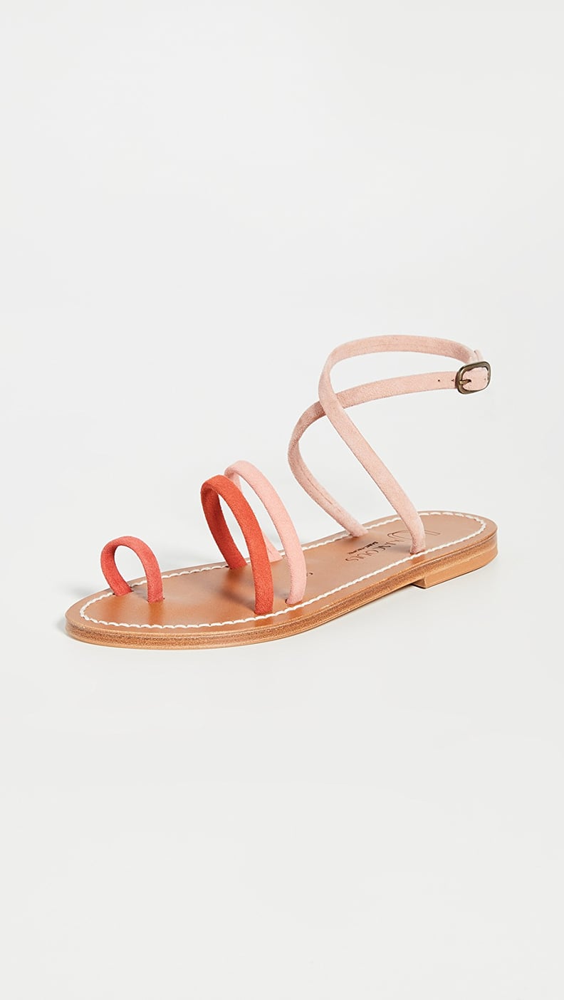 K. Jacques Asgard Toe Ring Sandals