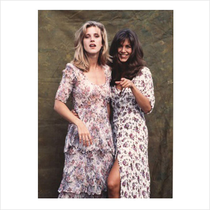 Jennifer Aniston Wearing Floral Maxi Dress