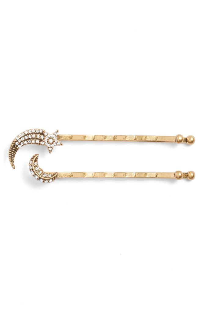Marc Jacobs Moon & Star' Bobby Pins ($45)