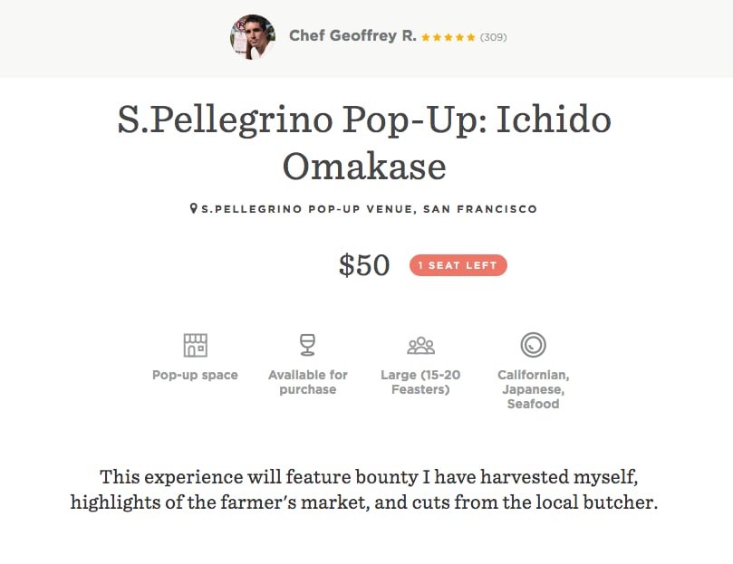 The User Experience and Price Point