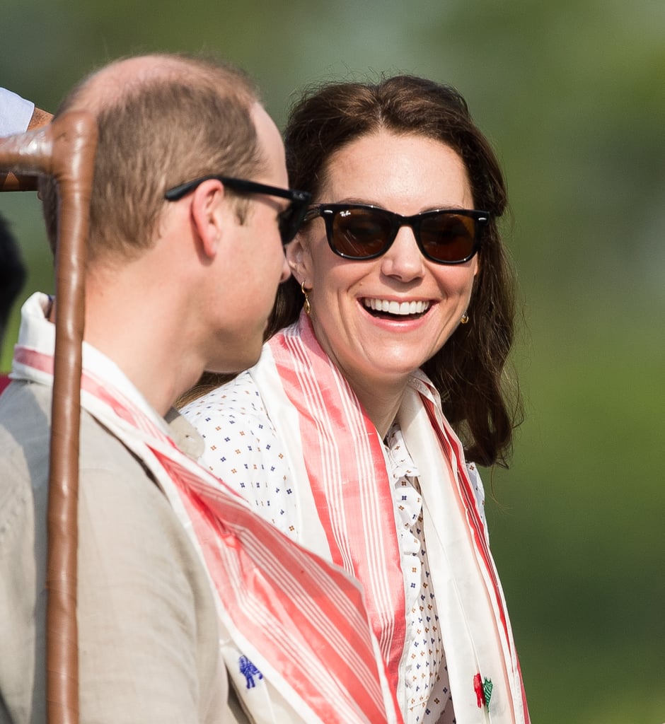 Kate Middleton Wearing Zara Pants in India 2016