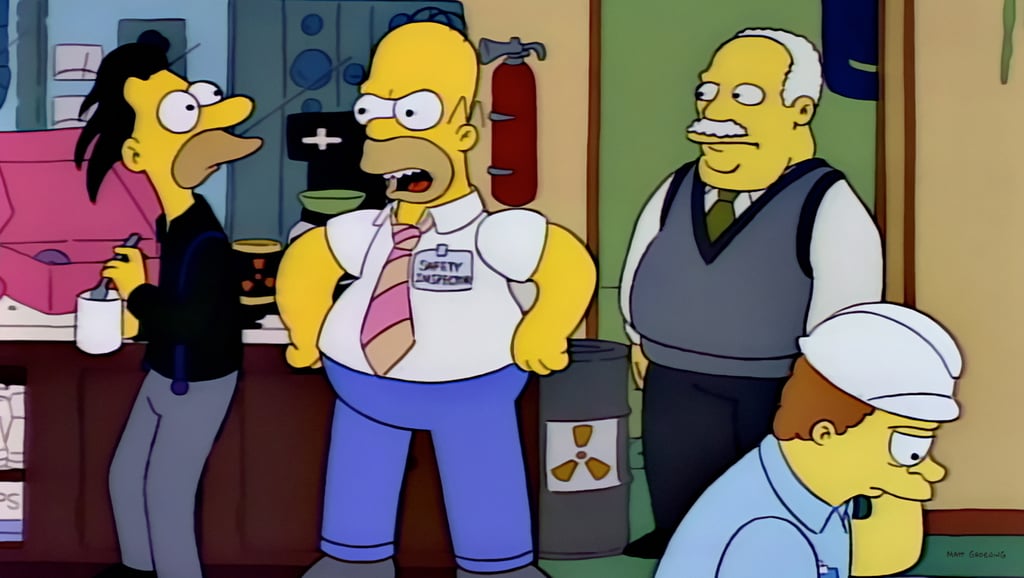 Homer Simpson, The Simpsons
Job: nuclear plant safety inspector
Median annual salary: $37,100
Seems like someone in charge of nuclear safety should earn much more than this!