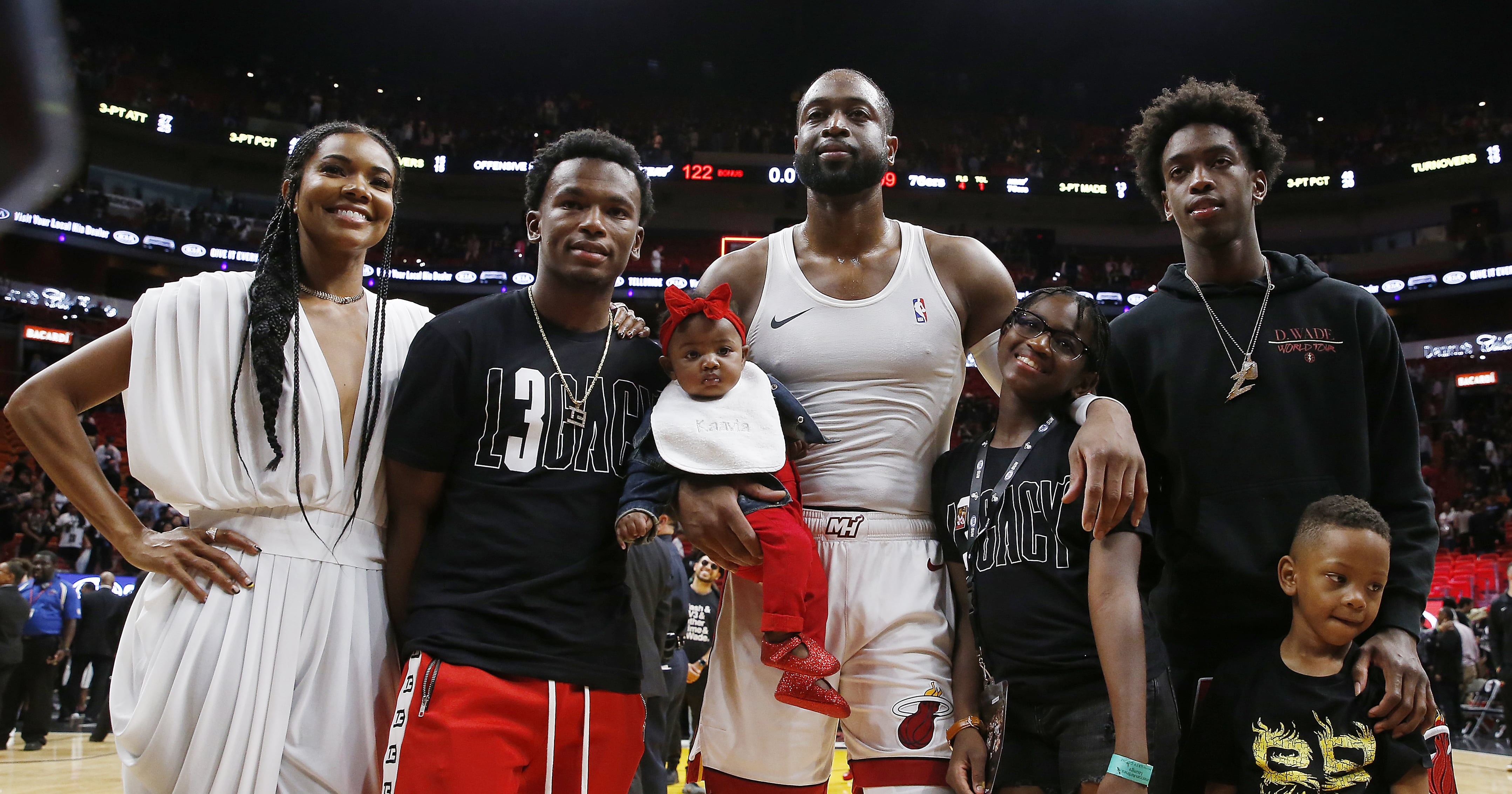 How Many Kids Do Dwyane Wade and Gabrielle Union Have POPSUGAR Celebrity