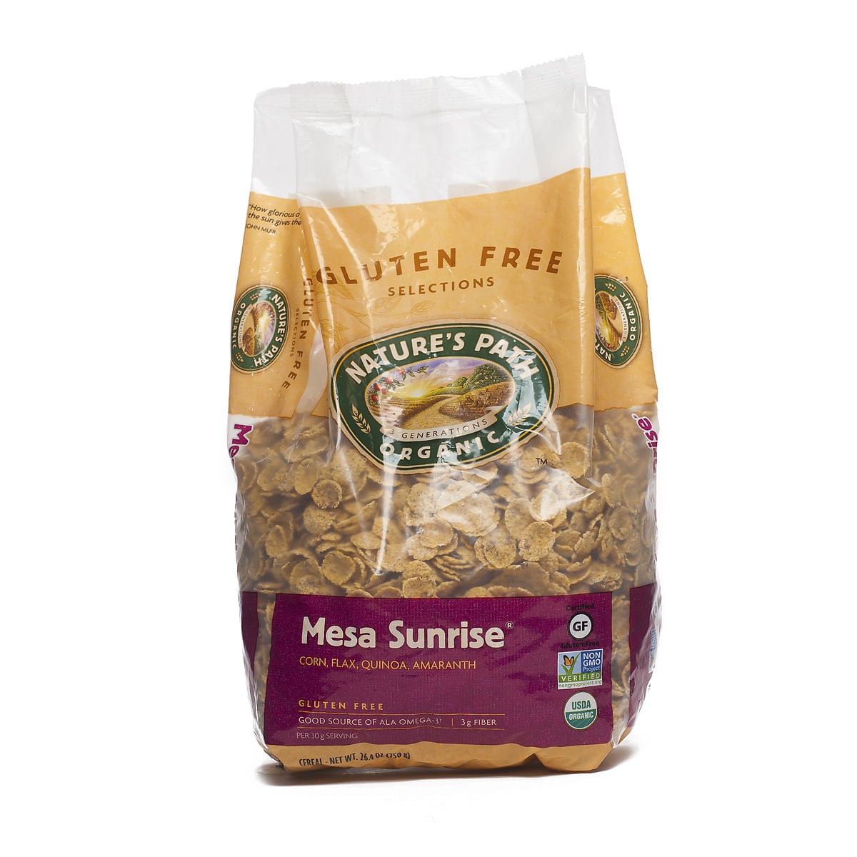 Hojuelas de la Mesa de Nature's Path Sunrise's Path Mesa Sunrise Flakes