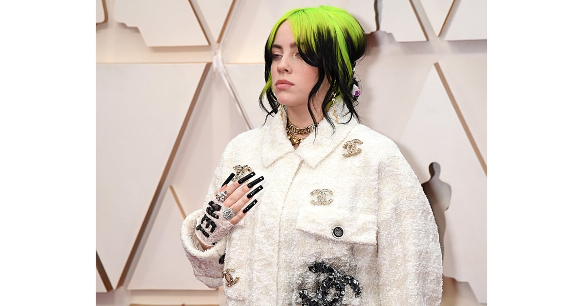 billie eilish in oscar de la renta