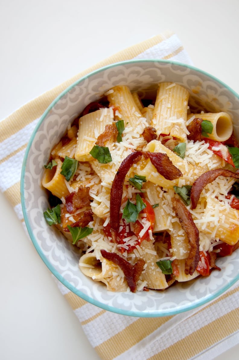 夏天Amatriciana面食