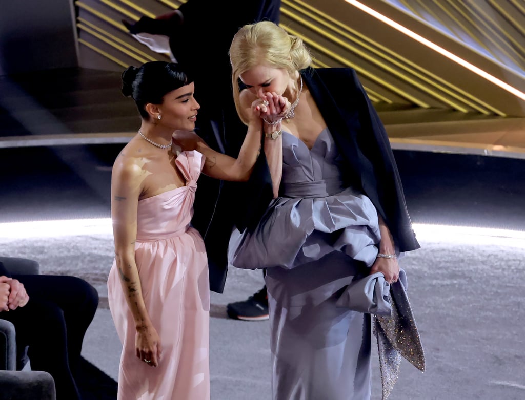 Zoë Kravitz and Nicole Kidman Reunite at the Oscars