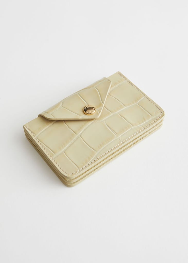 & Other Stories Leather Card Holder