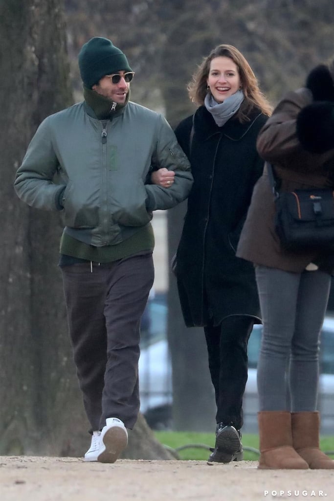 Jake Gyllenhaal and Jeanne Cadieu Paris Photos December 2018