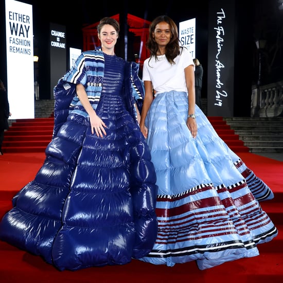 Shailene Woodley in Moncler at British Fashion Awards 2019