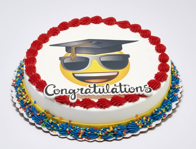 Emoji Graduation Cake