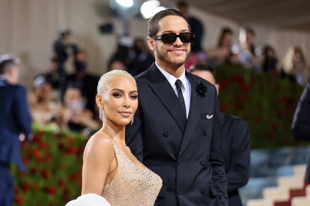 Kim Kardashian and Pete Davidson at the Met Gala 2022