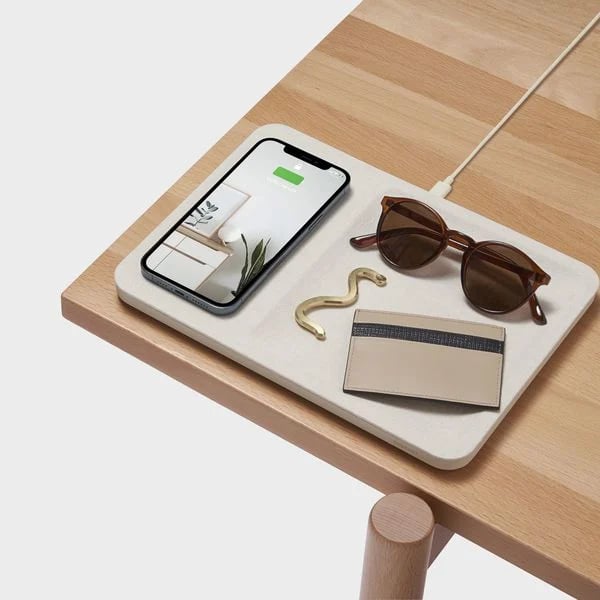 For the Techie: Courant The Catch 3 Wireless Charging Tray