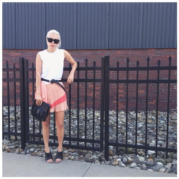 Sure, you could wear your belt the standard way, or you could ignore your buckle and loop it your own way, making for an outfit that's much more eye-catching.
Source: Instagram user alwaysjudging