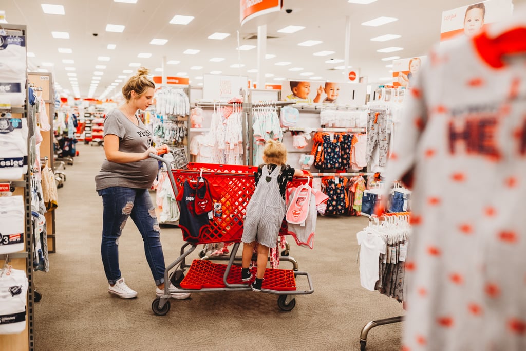 Rainbow Baby Pregnancy Photo Shoot at Target