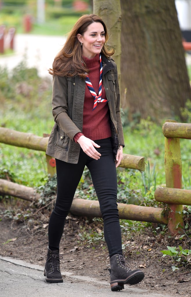 Kate Middleton's J.Crew Sweater For Scouts Visit March 2019