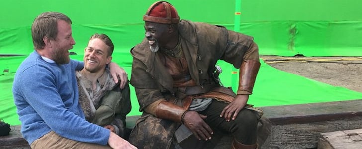 Charlie Hunnam on the Set of Knights of the Roundtable