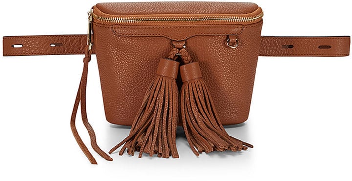 Rebecca Minkoff Wendy Leather Belt Bag in Almond ($195)