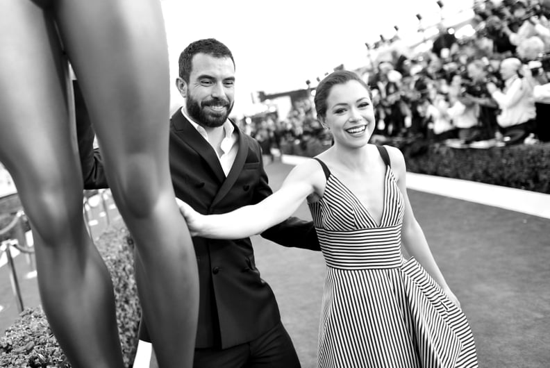 Tom Cullen and Tatiana Maslany