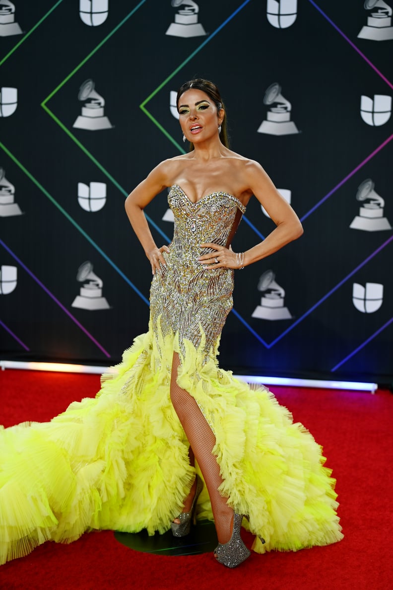 Gloria Trevi at the 2021 Latin Grammys