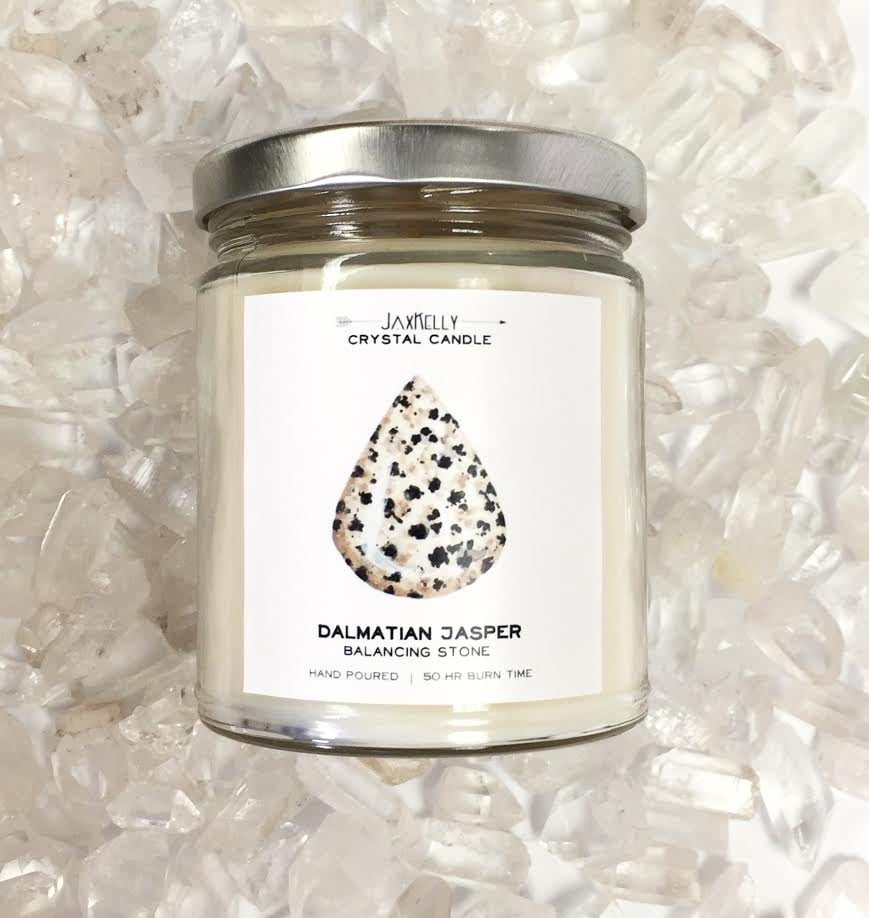 Dalmation Jasper and Berry Candle ($22)