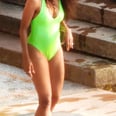 Ciara Nailed the Neon-Green Trend in a One-Piece Swimsuit