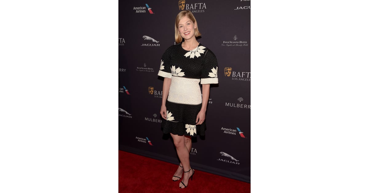 BAFTA Los Angeles Tea Party | Rosamund Pike Style | POPSUGAR Fashion
