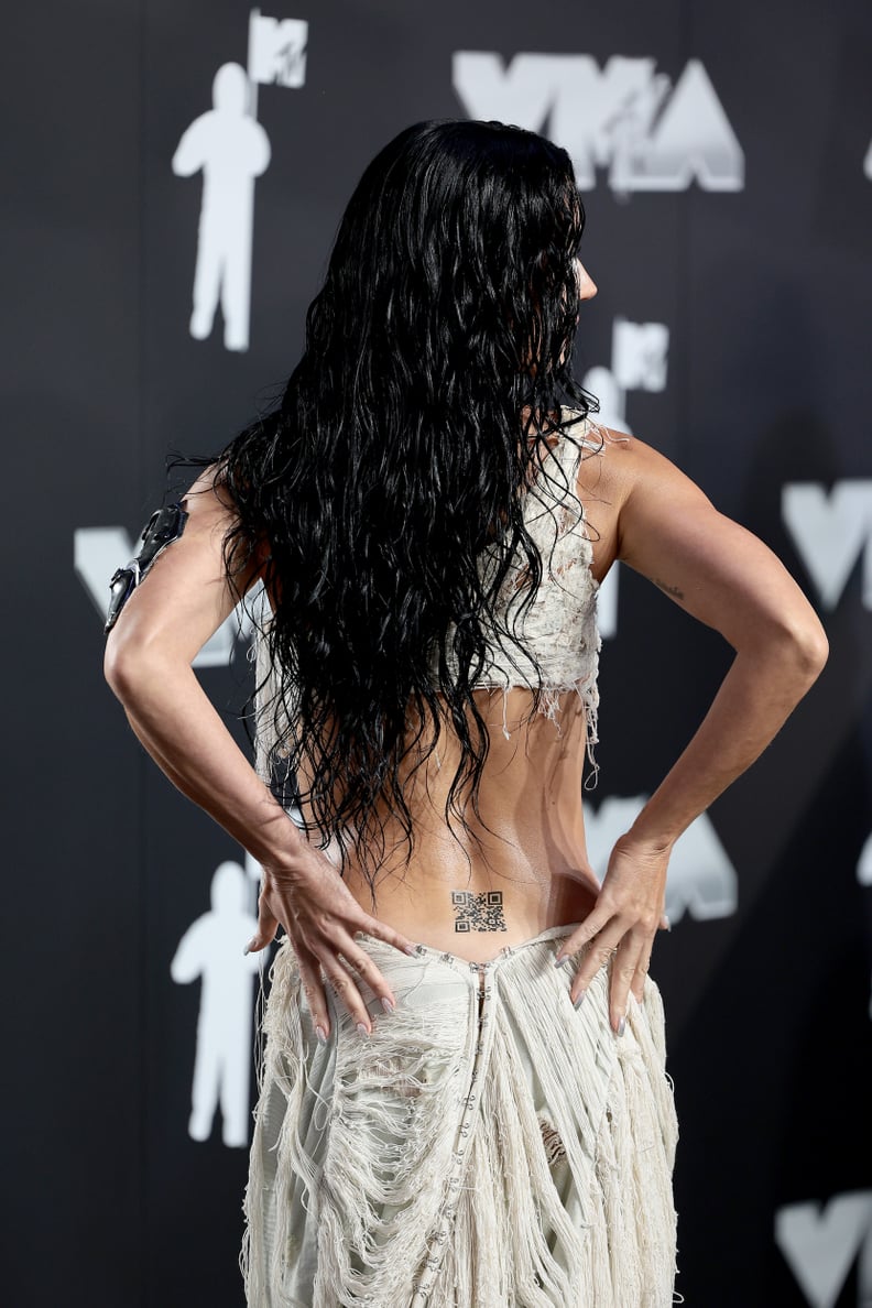 Katy Perry QR Code Tattoo