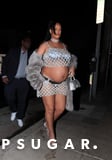 Rihanna Rocked a Crystal Bra and Low-Rise Skirt for Her Dinner Date With A$AP Rocky