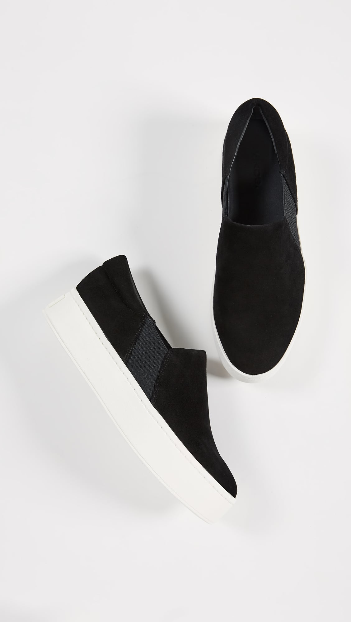 Vince black platform clearance sneakers