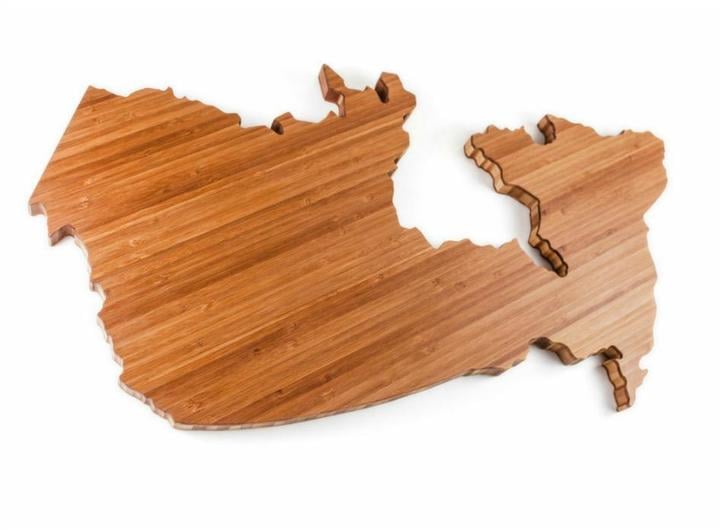 Canada-Shaped Cheeseboard