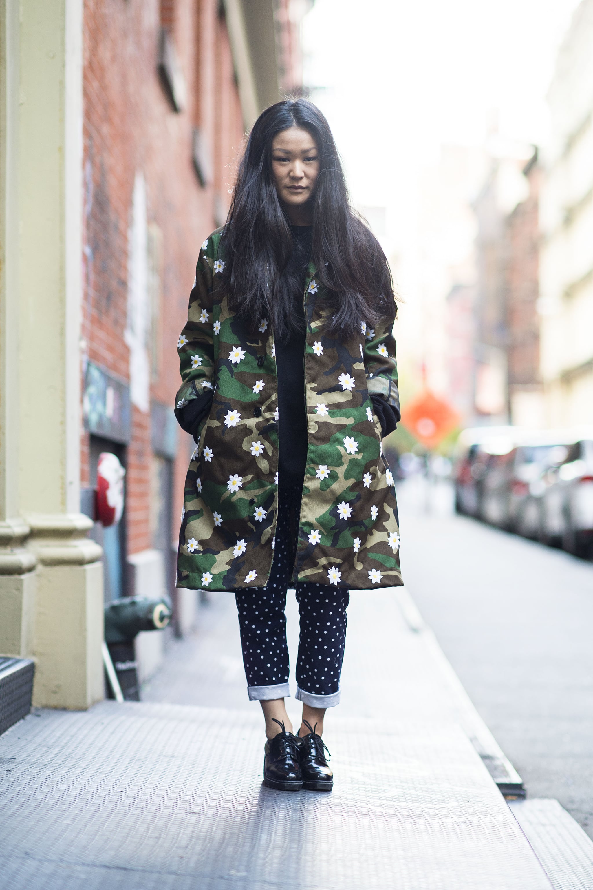 Camo new arrivals print coat