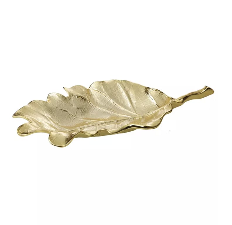 Classic Touch Leaf Shaped Dish