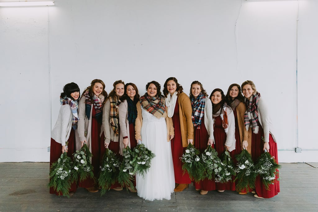 Quirky Christmas Wedding