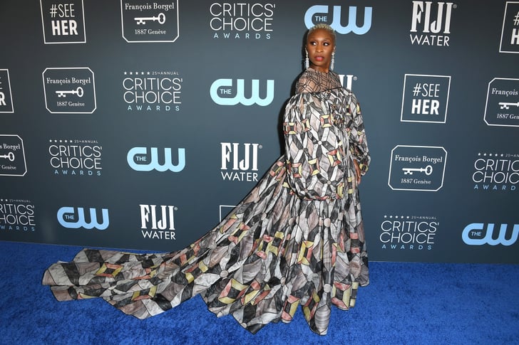 Cynthia Erivo's Critics Choice Awards Dress Is Mesmerising