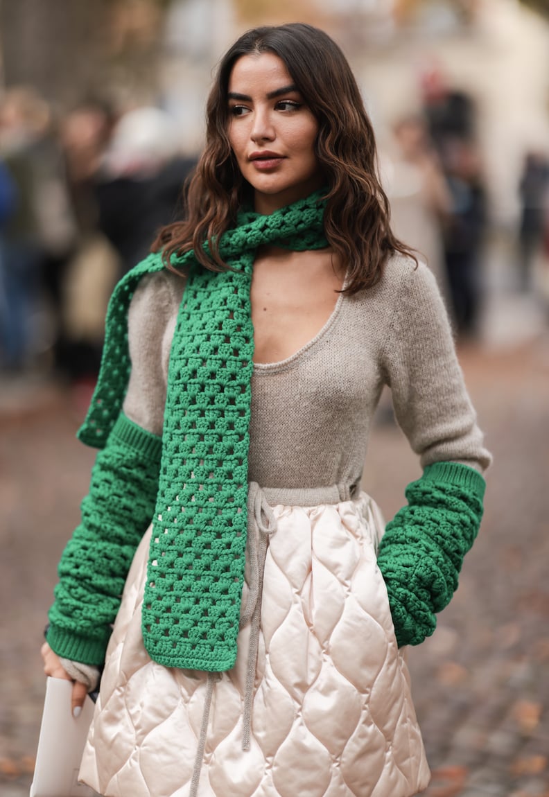 Tip 3: Try Out an Unexpected Knit Accessory
