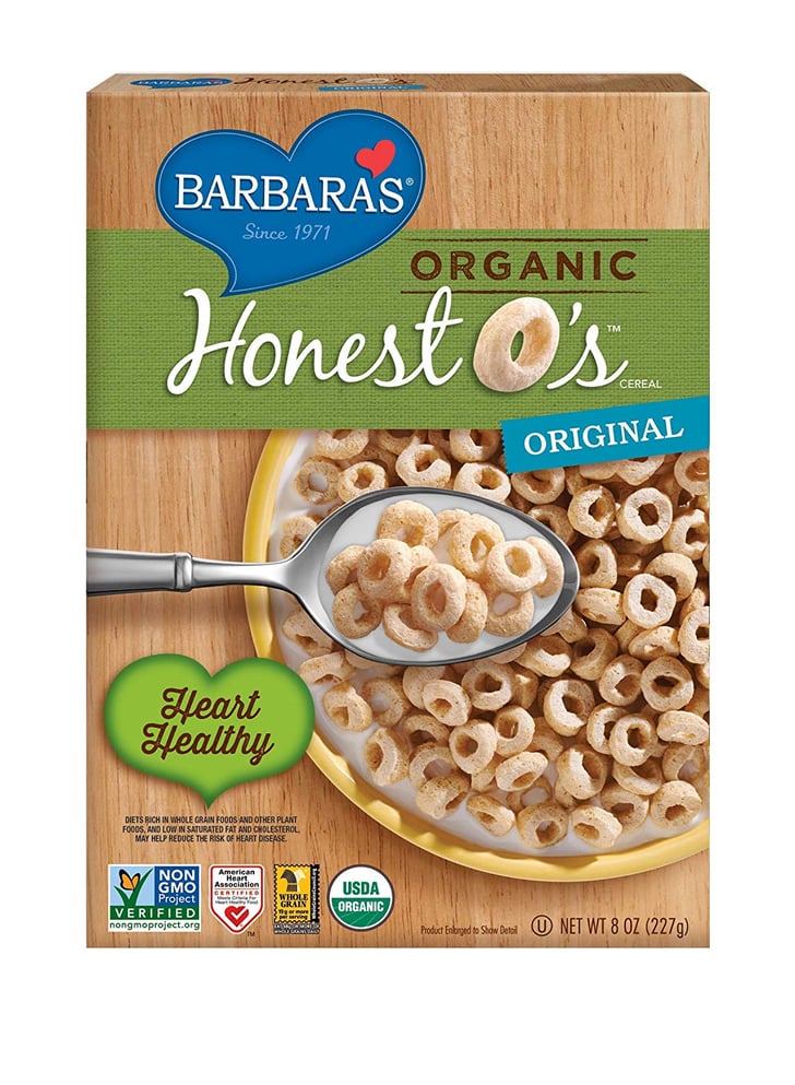Barbara's Bakery Organic Honest O's Cereal GlyphosateFree Cereals