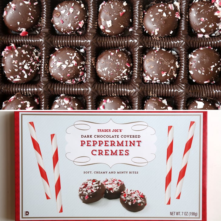 Trader Joe’s Dark Chocolate Covered Peppermint Cremes Christmas