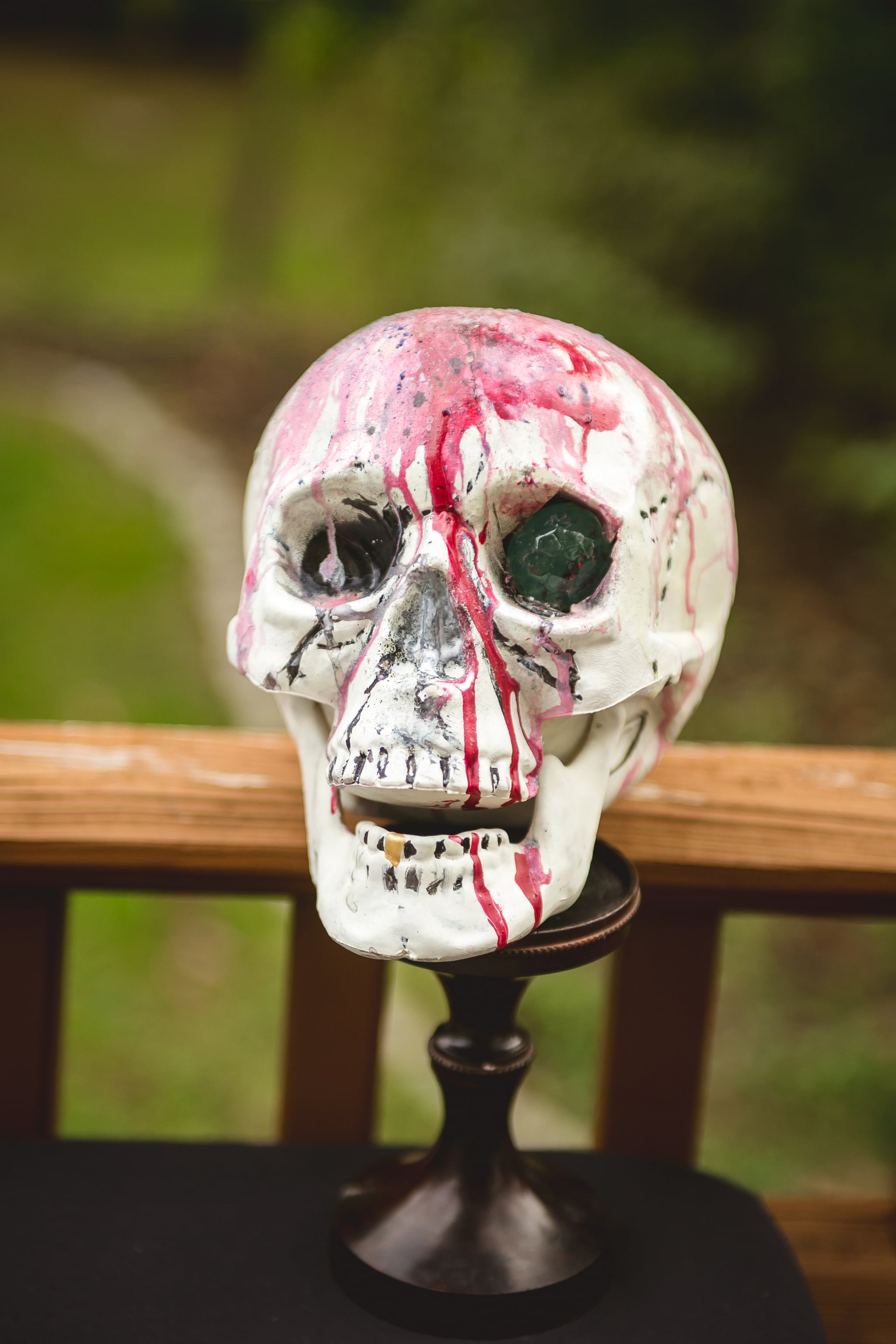 Love Sex Bloody Skulls Skeletal Limbs Pumpkins Oh My This Halloween Wedding Has It All Popsugar Love Sex Photo 12