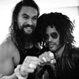 Jason Momoa and Lenny Kravitz Prove You Can Totally Be Friends With Your Ex's Spouse