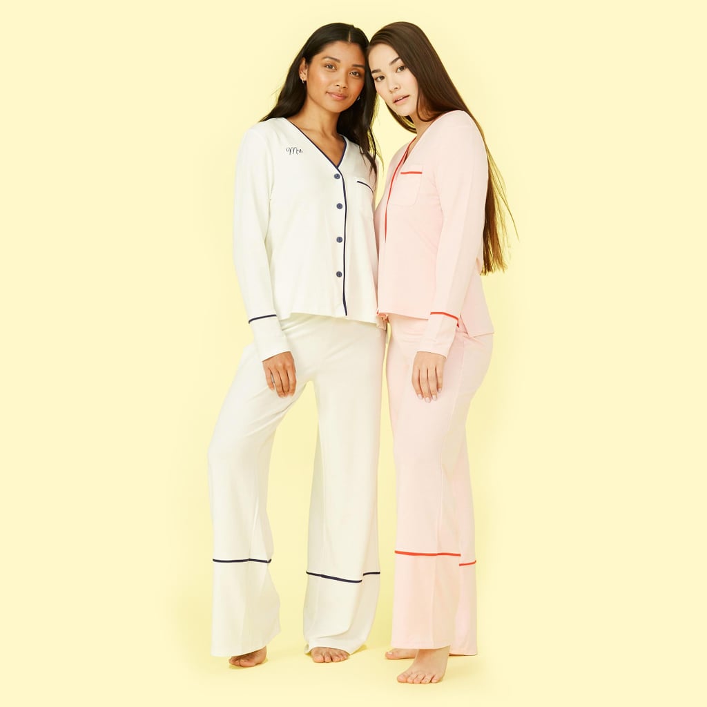 Monogrammed PJs For Bridesmaids