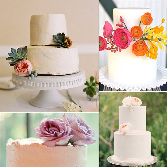 You won't find any frills or fuss here. When it comes to wedding cakes, grandiose designs don't always cut it. That's why POPSUGAR Food has rounded up cakes without all the pomp and circumstance for couples with sleek and simple style.
