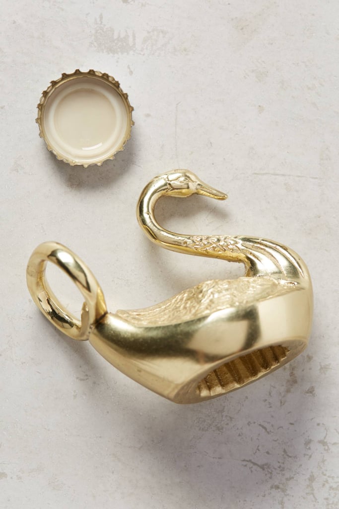 Anthropologie Brass Swan Bottle Opener ($16)