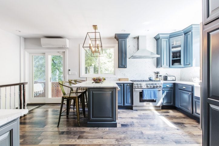 Blue Kitchens