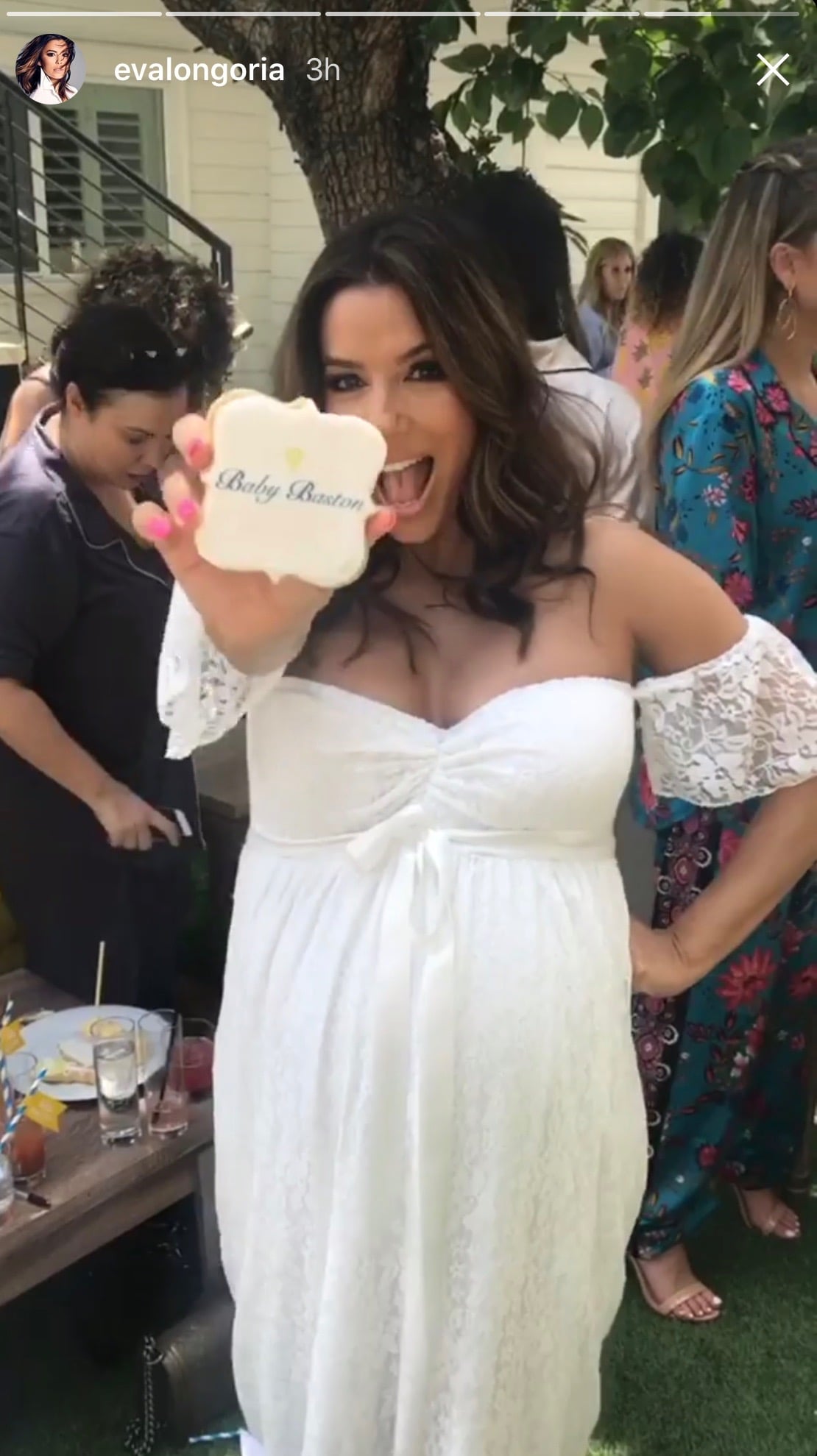 Eva Longoria S Baby Shower Pictures 2018 Popsugar Celebrity